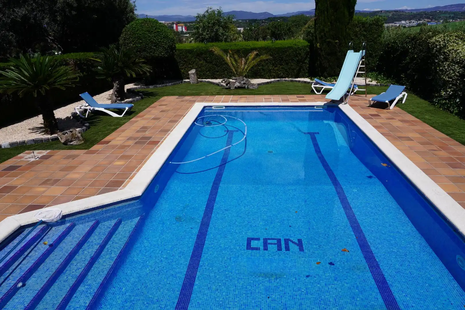 Schwimmbecken von Country house zum Verkauf in Granollers mit Klimaanlage, Privatgarten und Terrasse