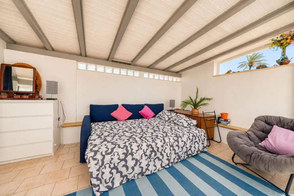 Habitación de Casa adosada en venta en Estepona con Aire acondicionado, Jardín privado y Terraza