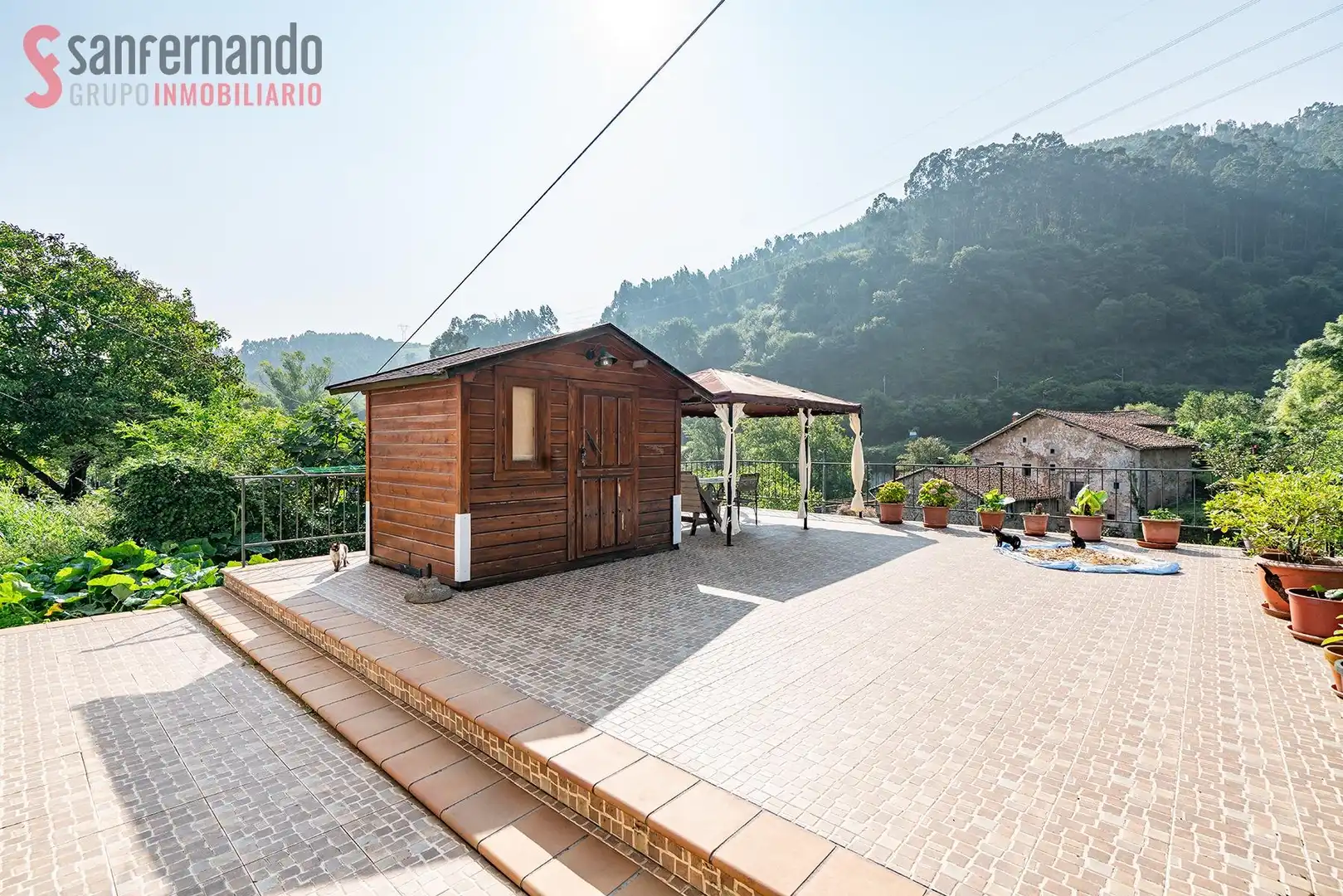 Terrassa de Casa o xalet en venda en Cartes amb Calefacció, Jardí privat i Terrassa