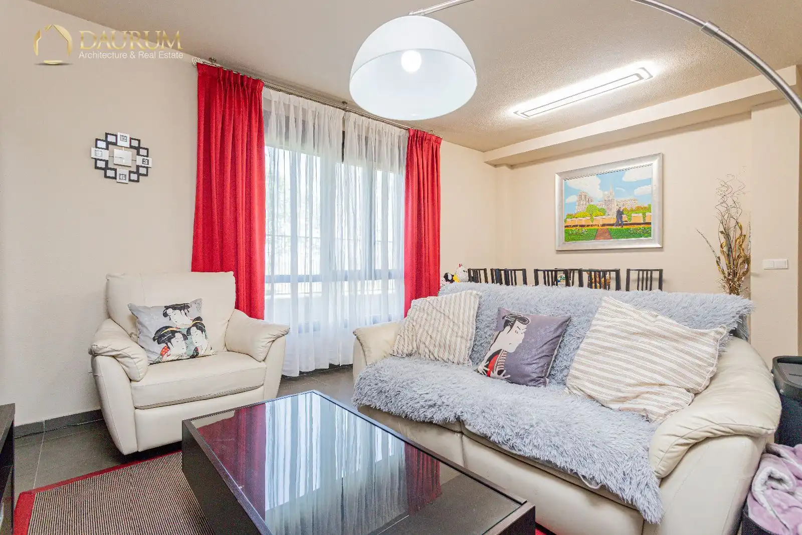 Sala de estar de Casa adosada en venta en Meco con Aire acondicionado, Calefacción y Jardín privado