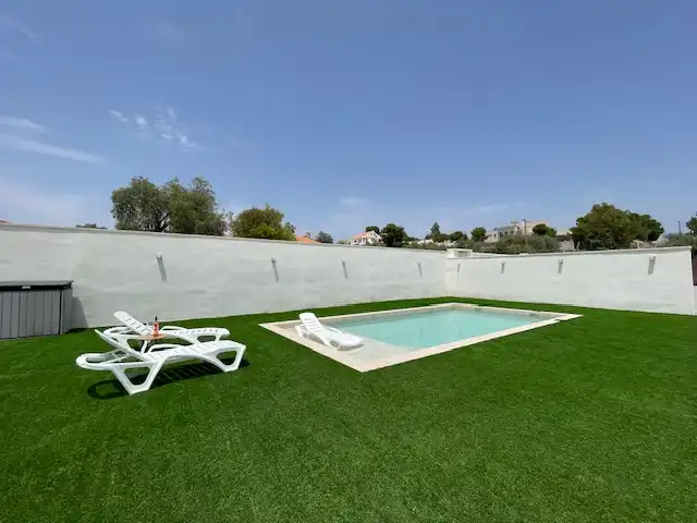 Swimming pool of Houses for rent in Alicante / Alacant  with Air Conditioner, Heating and Private garden