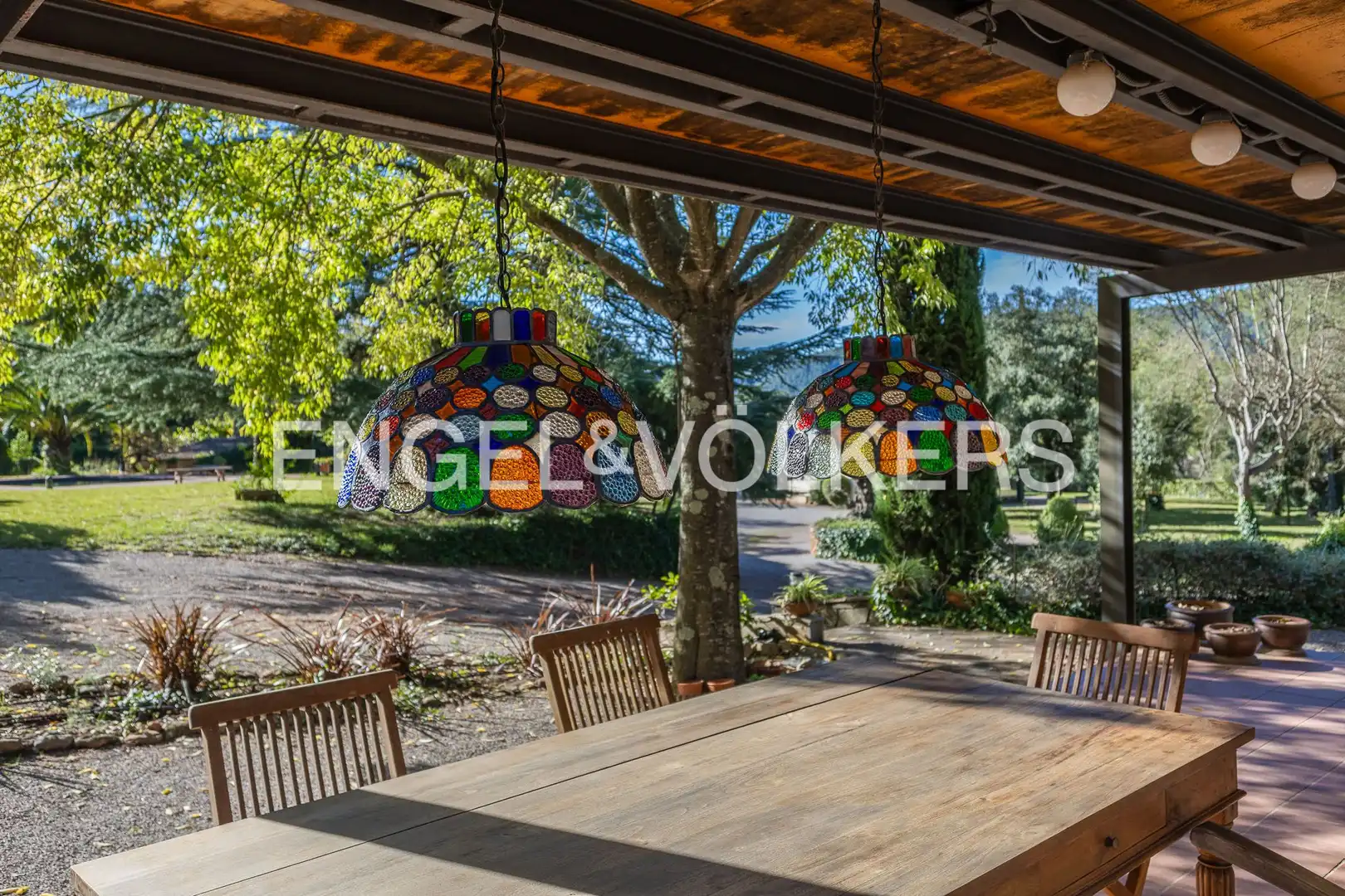 Vista exterior de Finca rústica en venda en Bigues i Riells del Fai amb Calefacció, Jardí privat i Terrassa