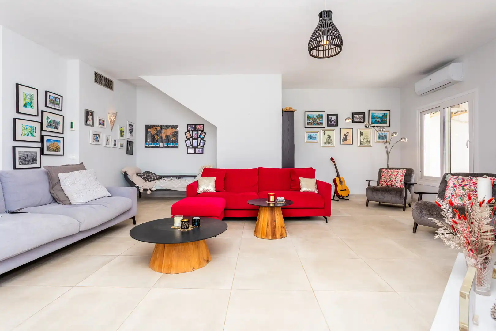 Living room of Houses for sale in Mijas  with Air Conditioner, Private garden and Terrace