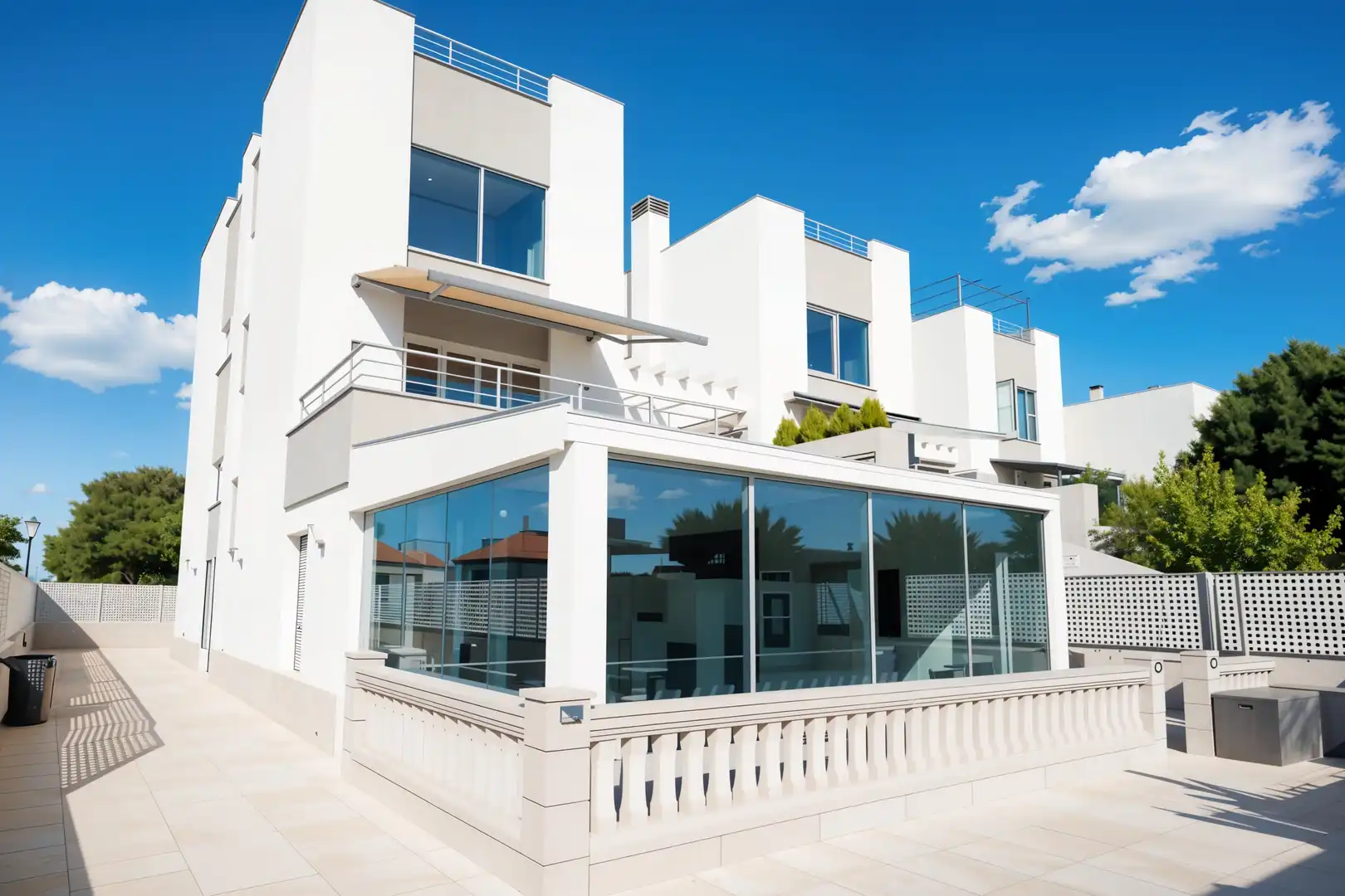 Exterior view of Houses for sale in  Palma de Mallorca  with Air Conditioner, Terrace and Storage room