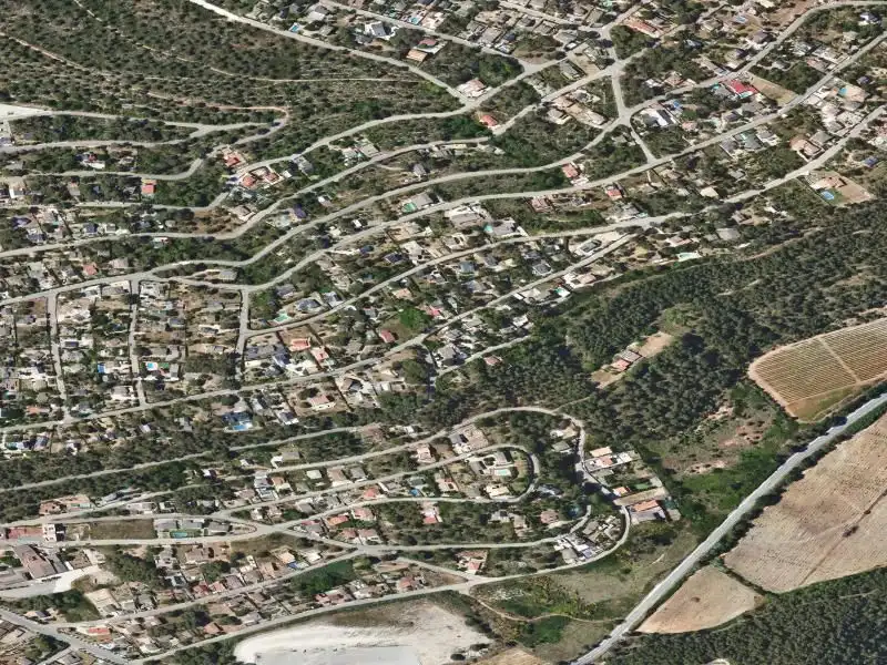 Vista exterior de Piso en venta en Mediona