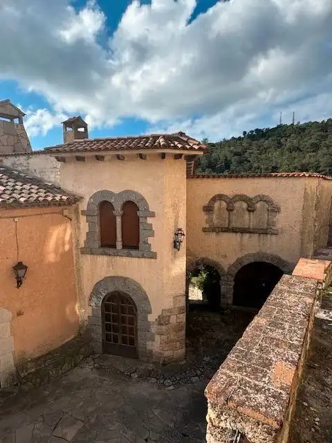 Vista exterior de Finca rústica en venta en Figuerola del Camp con Calefacción, Jardín privado y Amueblado
