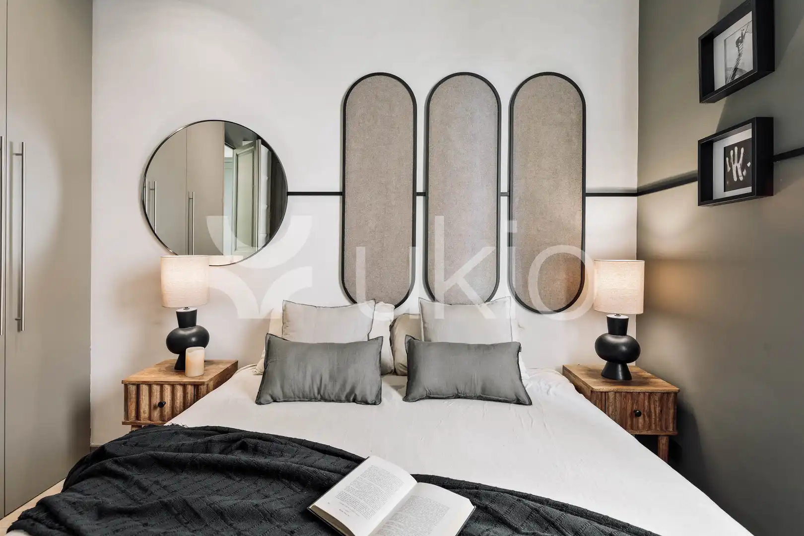 Habitación de Apartamento de alquiler en Barcelona con Aire acondicionado, Calefacción y Amueblado