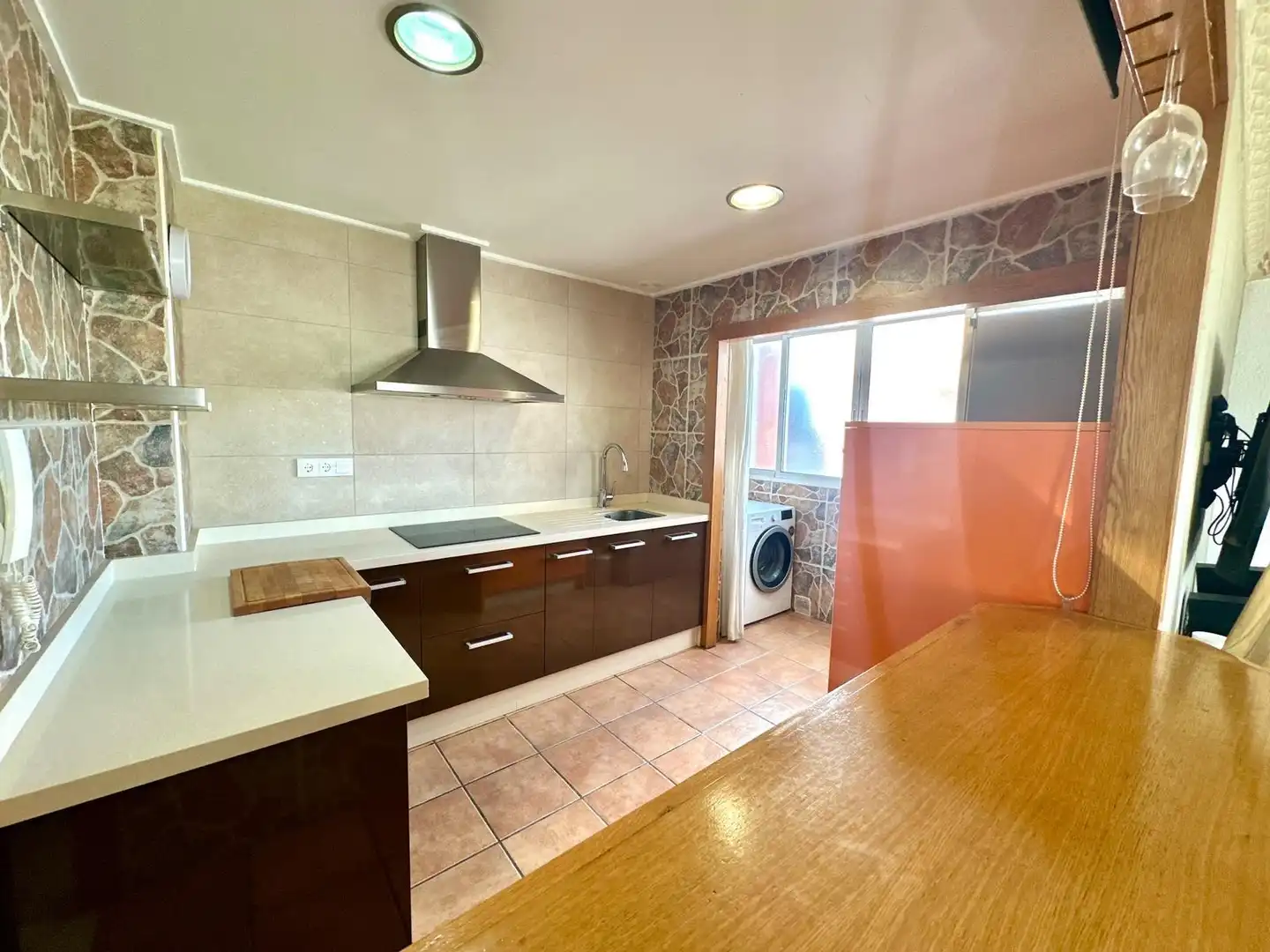 Cocina de Ático en venta en Elche / Elx con Terraza, Amueblado y Balcón