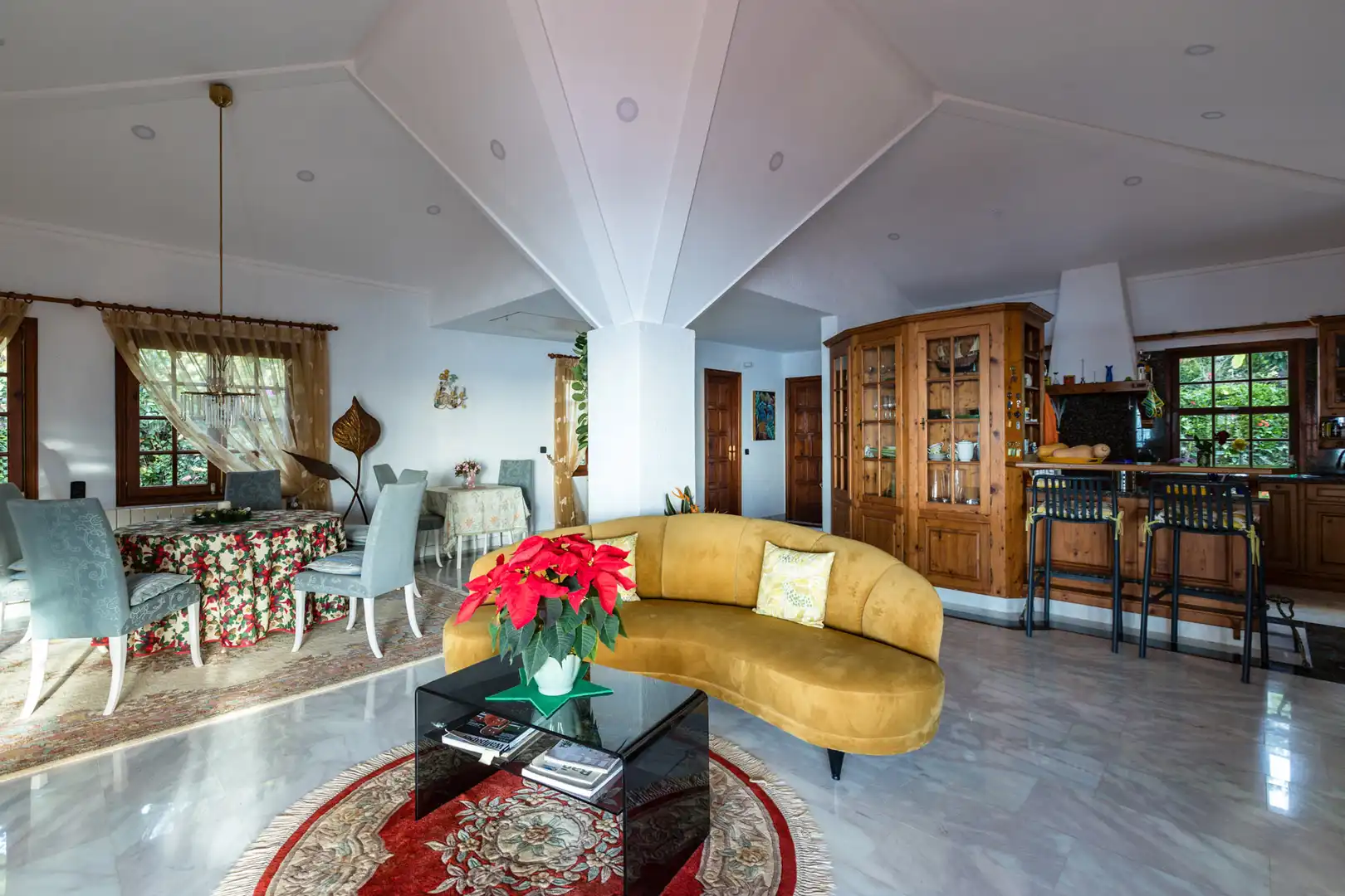 Sala de estar de Casa o chalet en venta en Tacoronte con Aire acondicionado, Jardín privado y Terraza