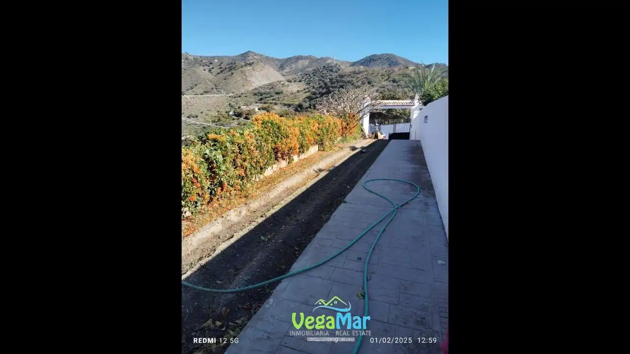 Exterior view of Country homes for sale in Almuñécar  with Private garden, Terrace and Swimming Pool