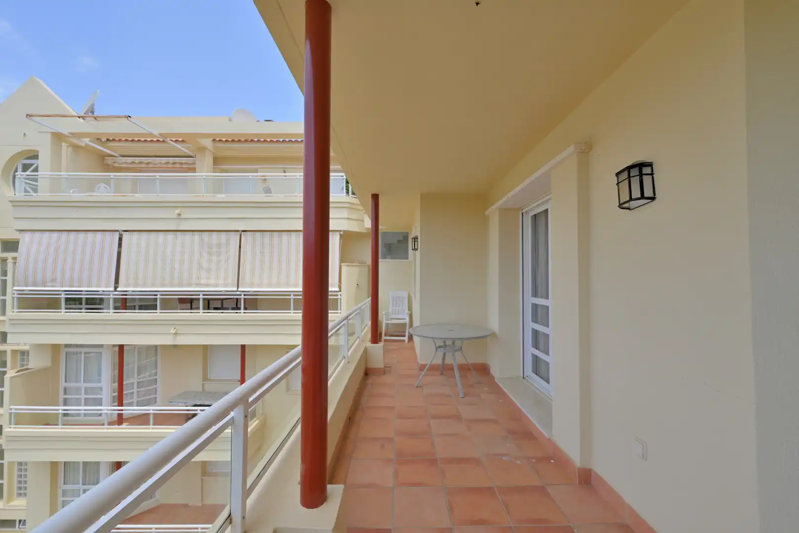 Terrasse von Wohnungen zum Verkauf in Mijas mit Klimaanlage, Terrasse und Möbliert