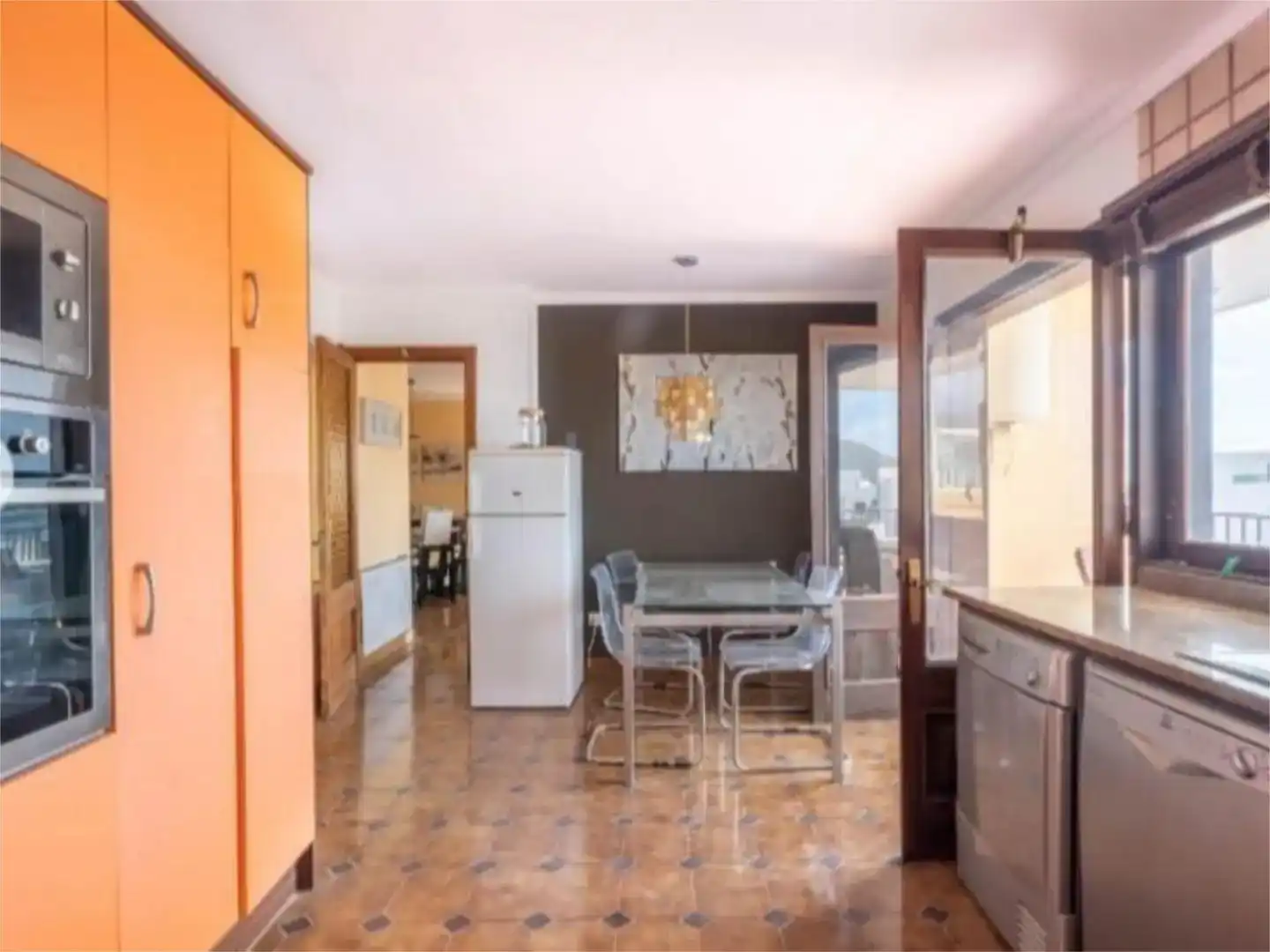 Kitchen of Flat for rent in Alcúdia  with Air Conditioner and Furnished