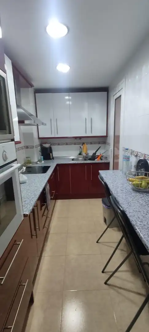 Kitchen of Flat for sale in Roquetas de Mar  with Terrace and Community pool