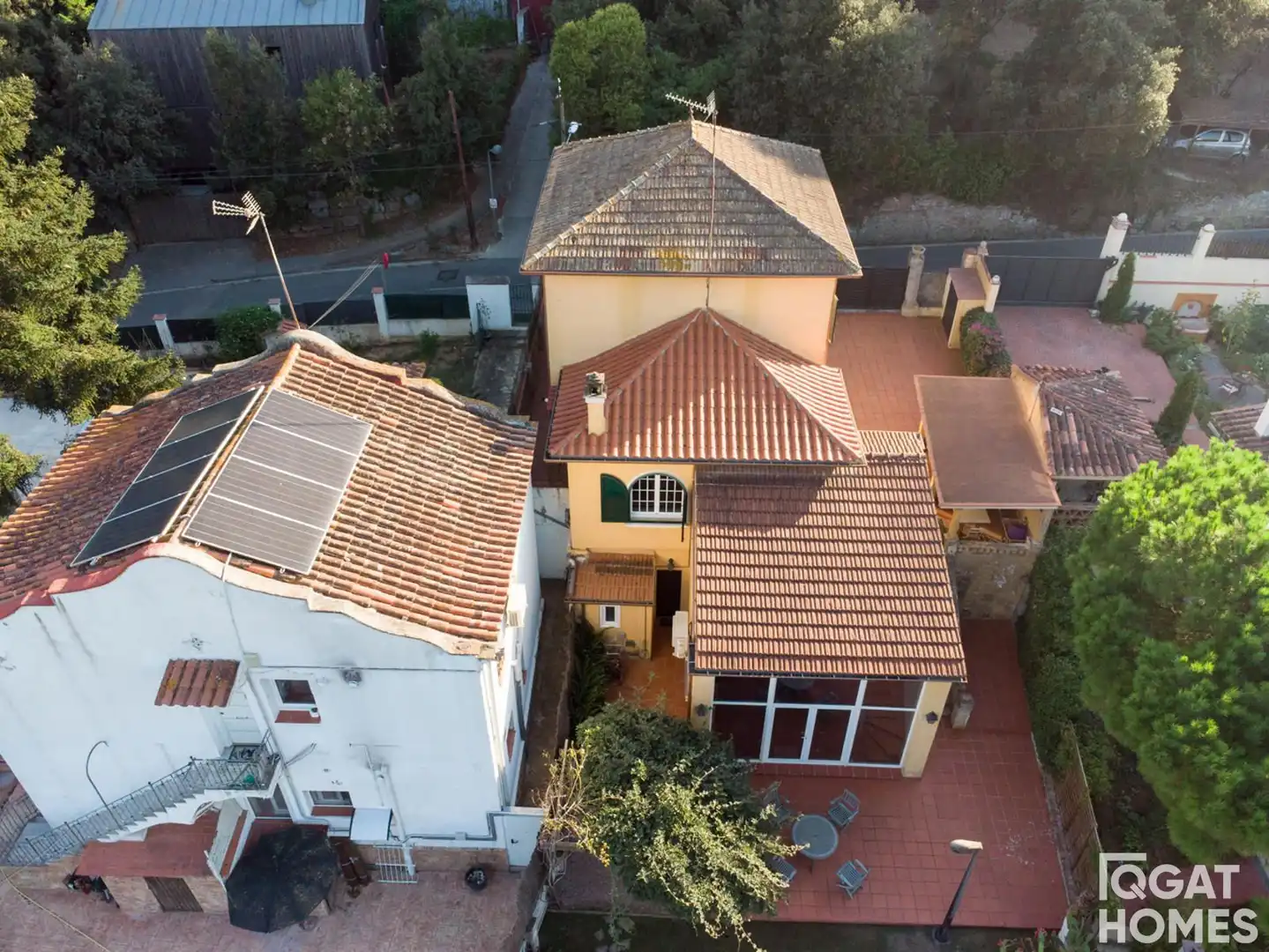Vista exterior de Casa o xalet en venda en Sant Cugat del Vallès amb Aire condicionat, Calefacció i Terrassa