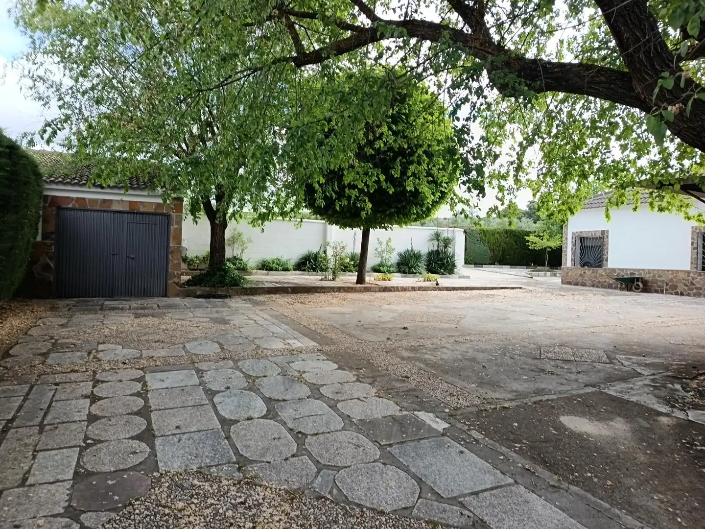 Vista exterior de Casa o chalet en venta en Brazatortas con Aire acondicionado, Calefacción y Jardín privado