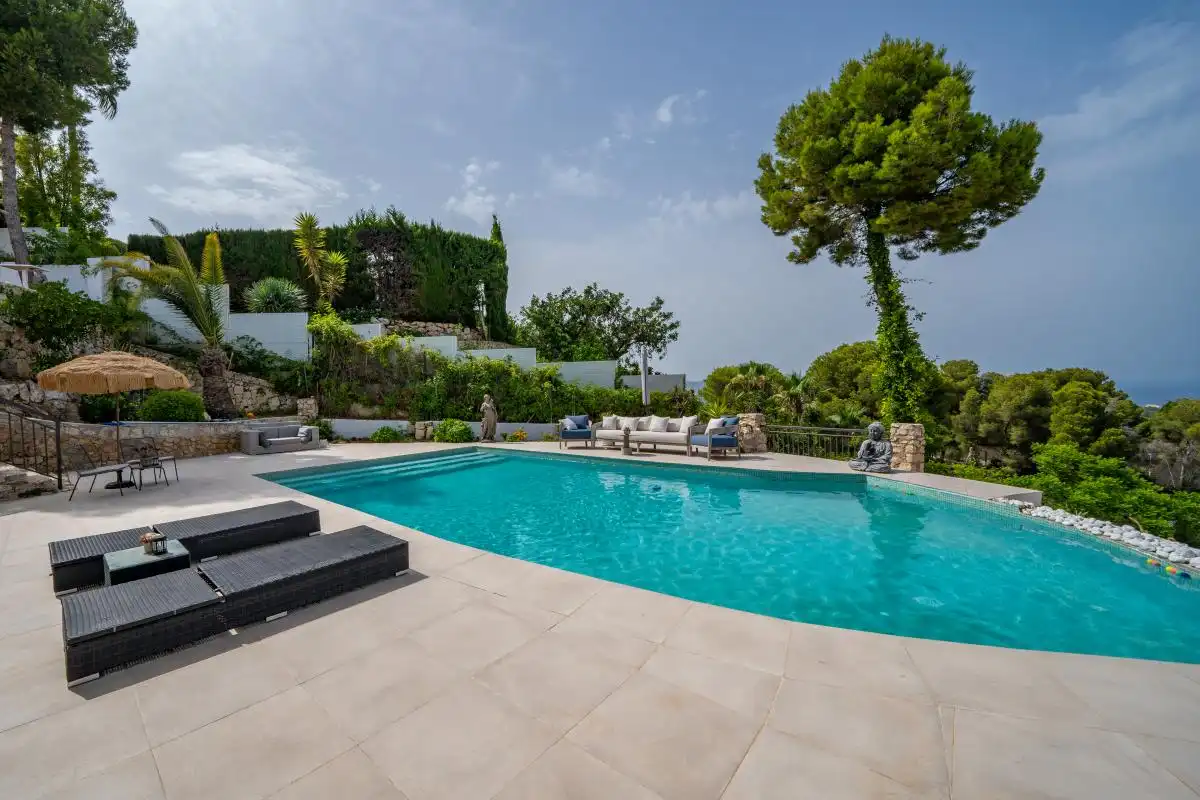 Piscina de Casa o xalet en venda en Jávea / Xàbia amb Aire condicionat, Calefacció i Jardí privat