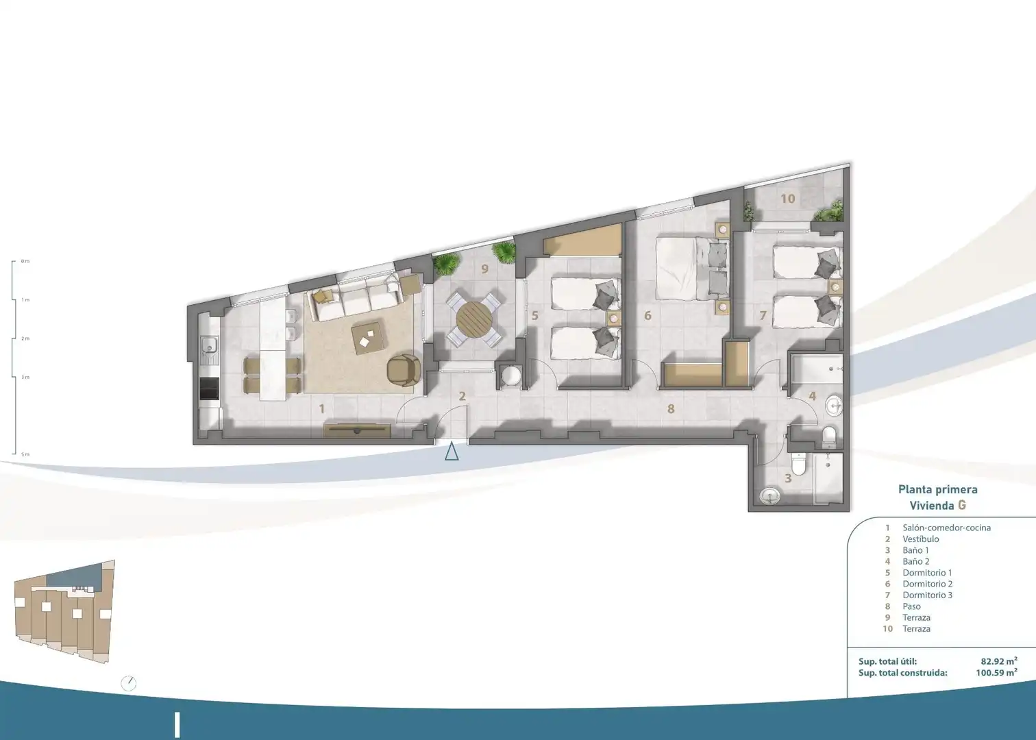 Apartamento con piscina en venta en Los Cuarteros, imagen 12