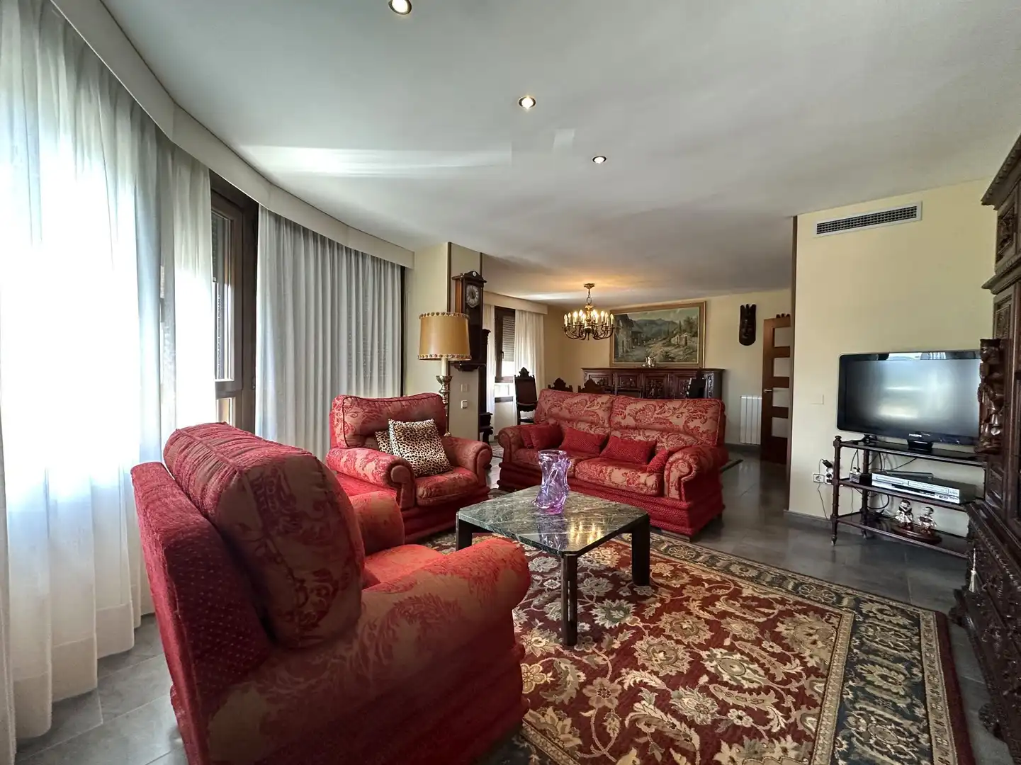 Sala d'estar de Pis en venda en Ontinyent amb Calefacció i Traster
