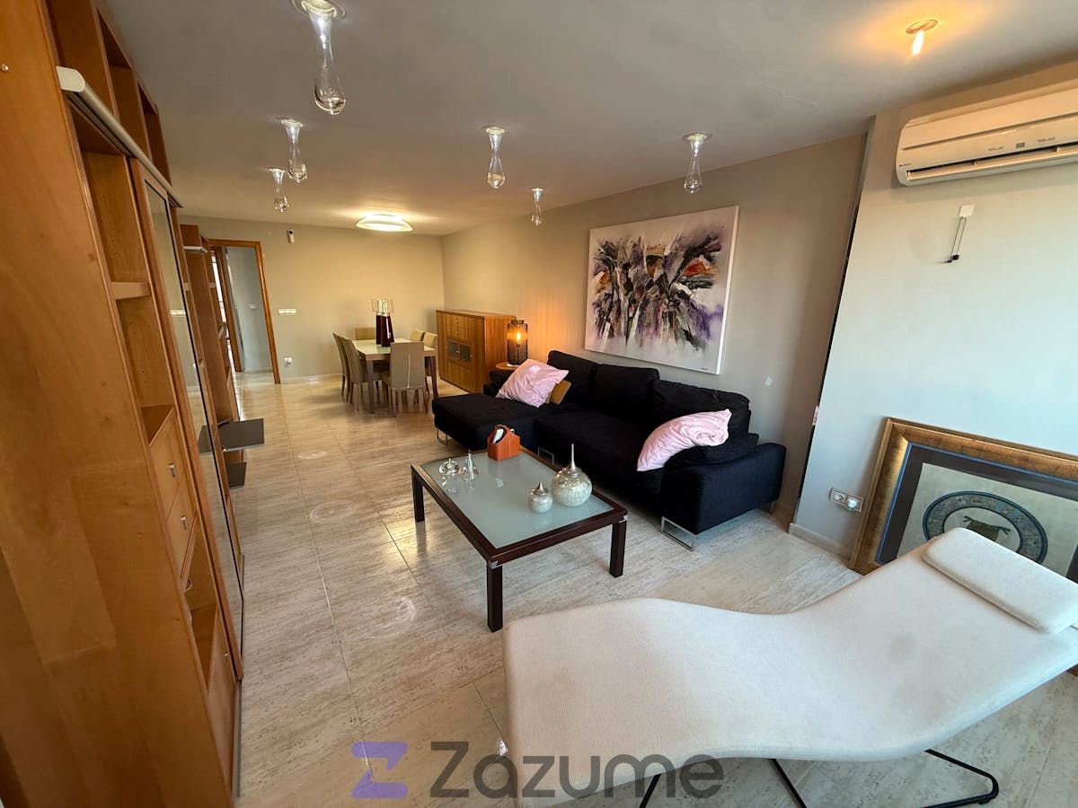 Living room of Flat for rent in Alicante / Alacant  with Air Conditioner, Heating and Terrace