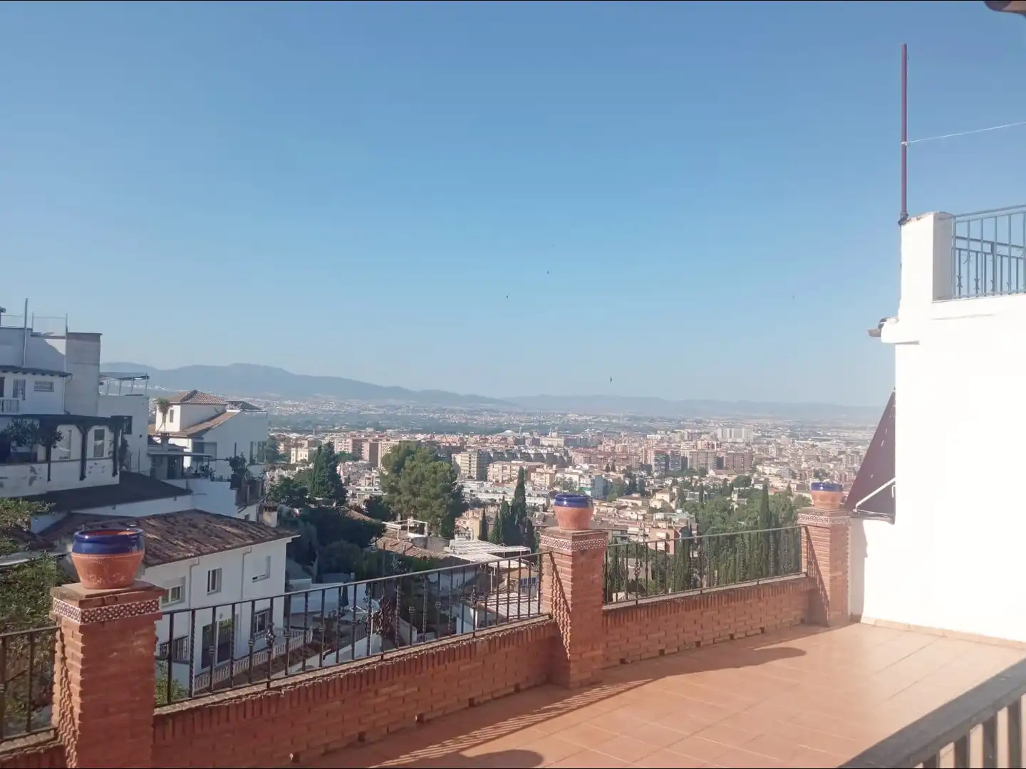 Vista exterior de Apartament de lloguer en Granada amb Aire condicionat, Calefacció i Terrassa