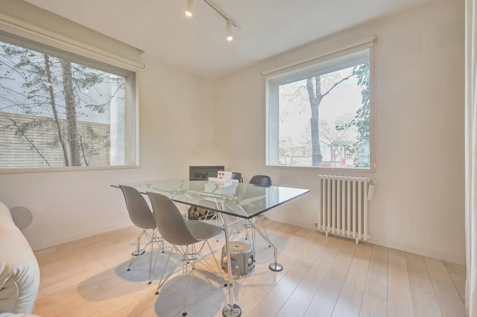 Comedor de Casa adosada en venta en  Pamplona / Iruña con Calefacción, Jardín privado y Parquet