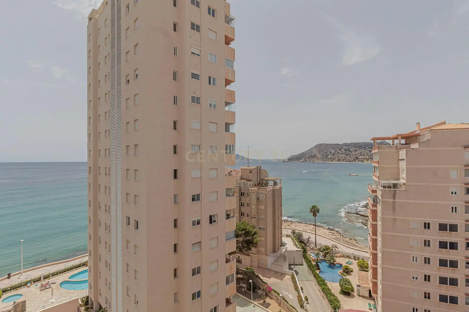 Dormitori de Apartament en venda en Calpe / Calp amb Aire condicionat i Piscina comunitària
