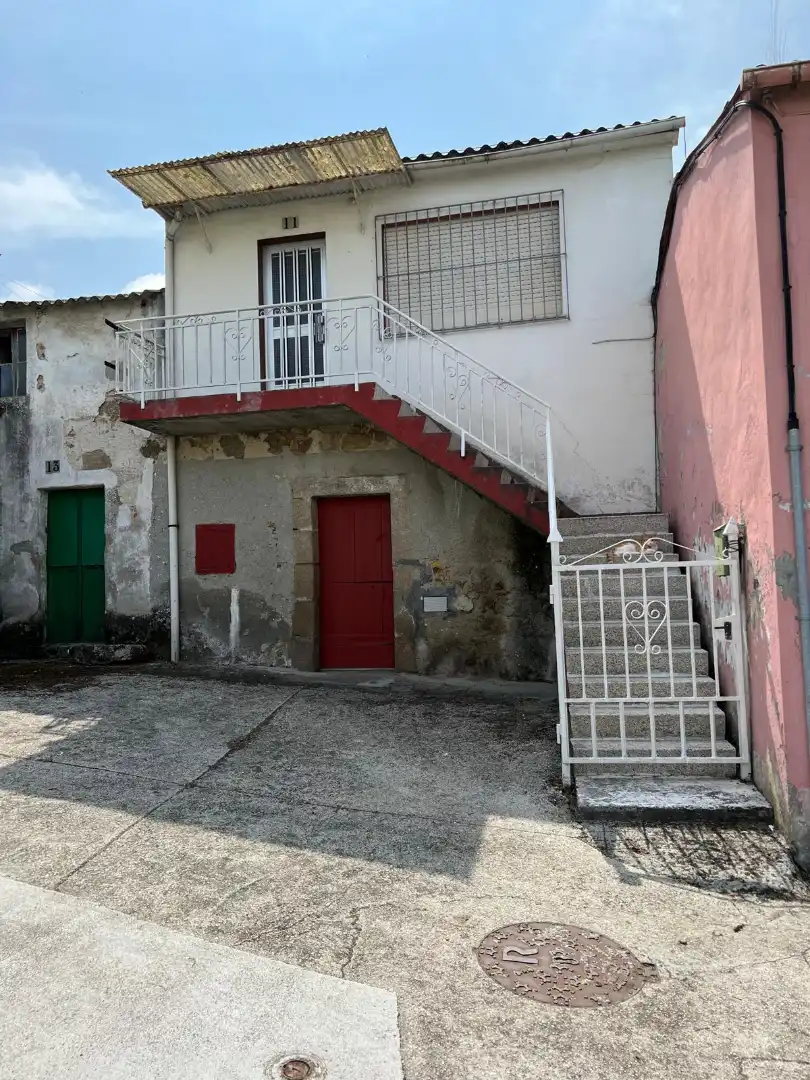Vista exterior de Casa adosada en venta en A Coruña Capital  con Jardín privado, Trastero y Amueblado