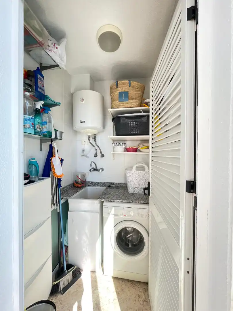 Cuina de Apartament en venda en Moncofa amb Terrassa, Moblat i Forn