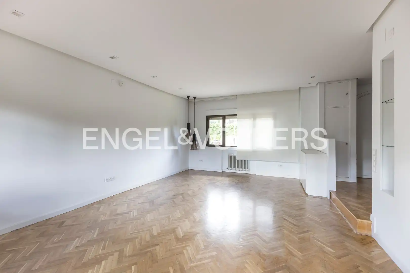 Sala de estar de Casa o chalet de alquiler en Pozuelo de Alarcón con Aire acondicionado, Calefacción y Jardín privado