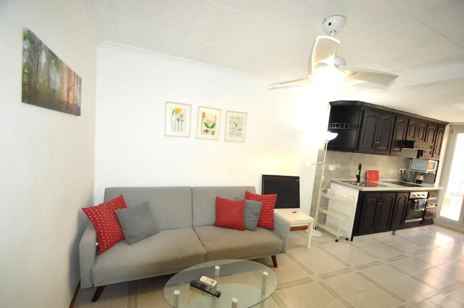 Wohnzimmer von Country house zum Verkauf in Vinaròs mit Klimaanlage, Heizung und Terrasse