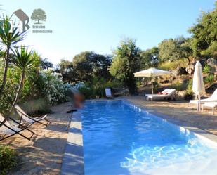 Swimming pool of Country house for sale in Cáceres Capital  with Air Conditioner, Terrace and Swimming Pool