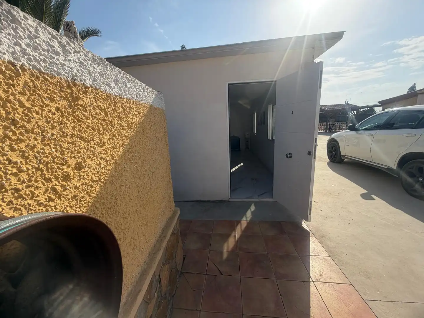 Vista exterior de Casa o xalet en venda en Elche / Elx amb Aire condicionat, Jardí privat i Terrassa