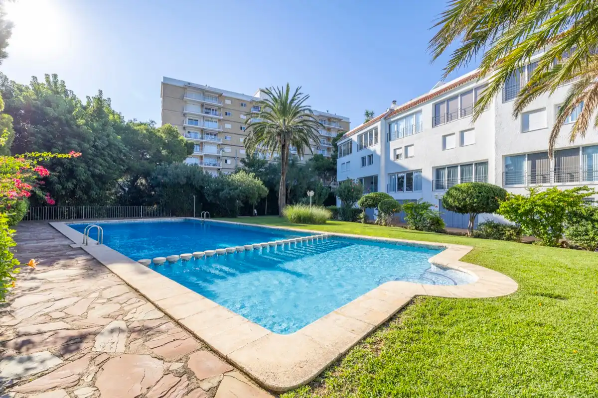 Swimming pool of Apartments for sale in Dénia  with Air Conditioner and Community pool