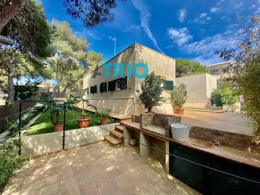 Exterior view of Houses for sale in Ses Salines  with Air Conditioner, Heating and Private garden