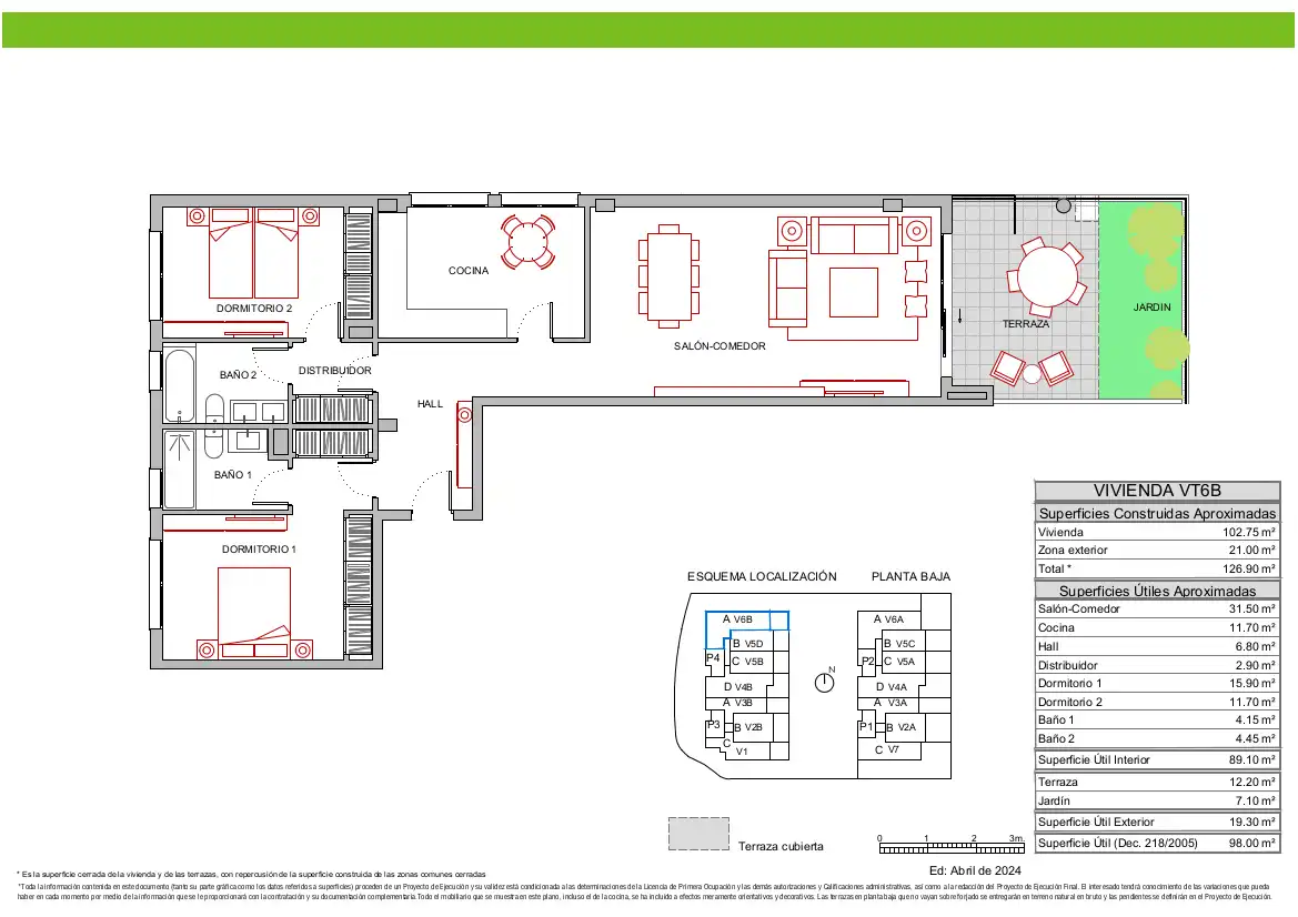 New build Ground floor with pool for sale in Calle Bartolomé Florido Luque 2, imagen 2