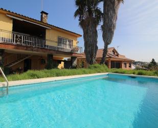 Swimming pool of House or chalet for sale in Lliçà d'Amunt  with Air Conditioner, Terrace and Swimming Pool