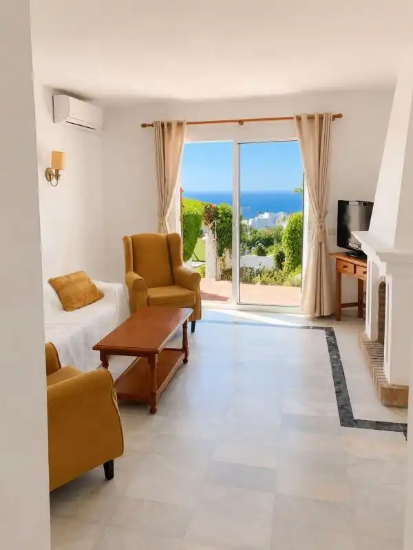 Living room of Detached homes for sale in Nerja  with Air Conditioner, Heating and Private garden