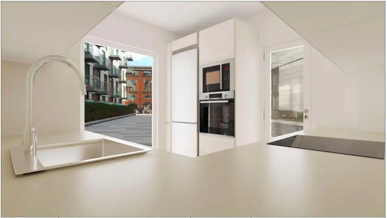 Cocina de Planta baja en venta en Sueca con Aire acondicionado, Parquet y Amueblado