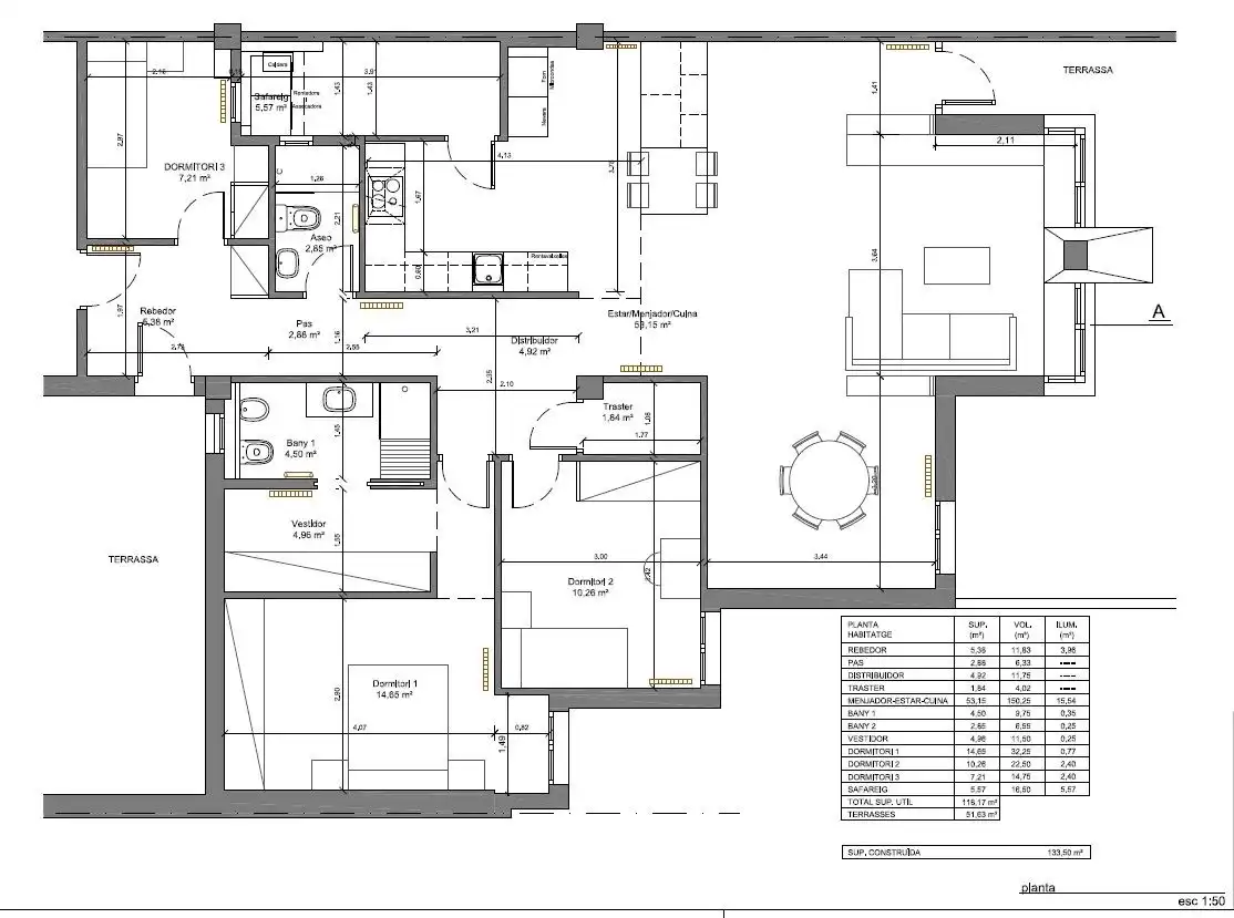 Planta baja en venta en Sant Just Desvern con Aire acondicionado, Calefacción y Terraza