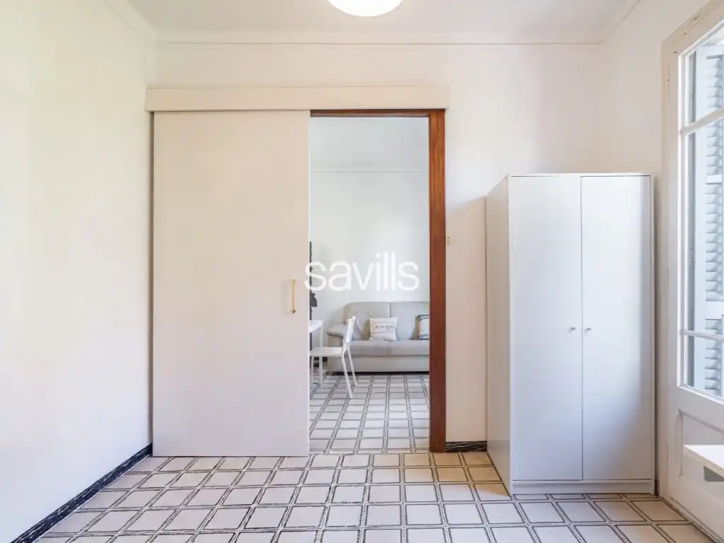 Sala d'estar de Apartament en venda en Barcelona amb Aire condicionat, Terrassa i Balcó