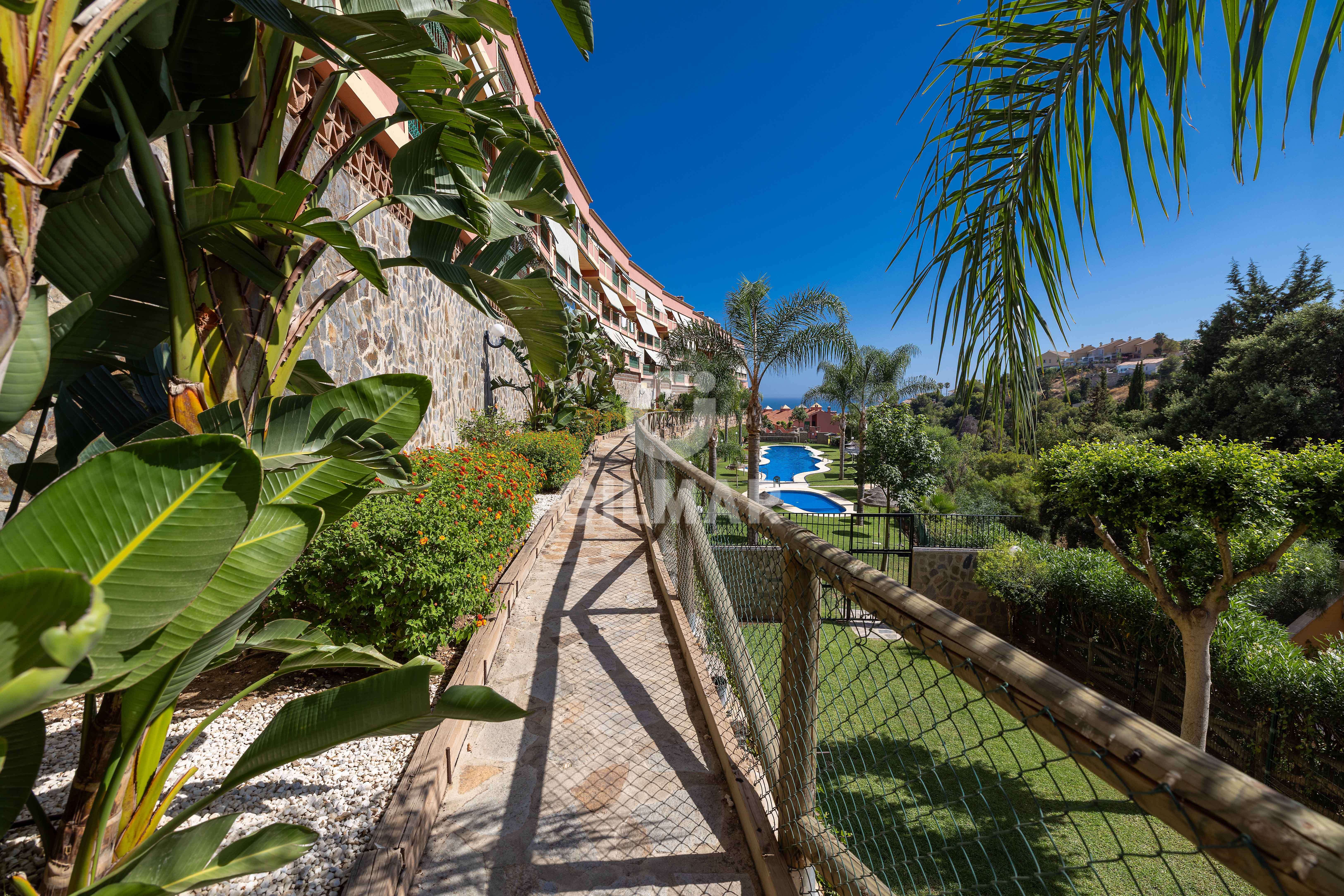 Garden of Duplex for sale in Fuengirola  with Heating, Storage room and Swimming Pool