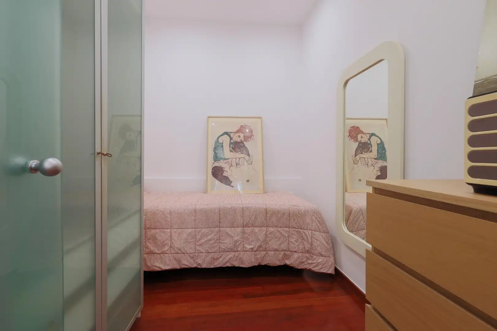 Bedroom of Ground floor for sale in Barcelona  with Air Conditioner, Heating and Parquet flooring