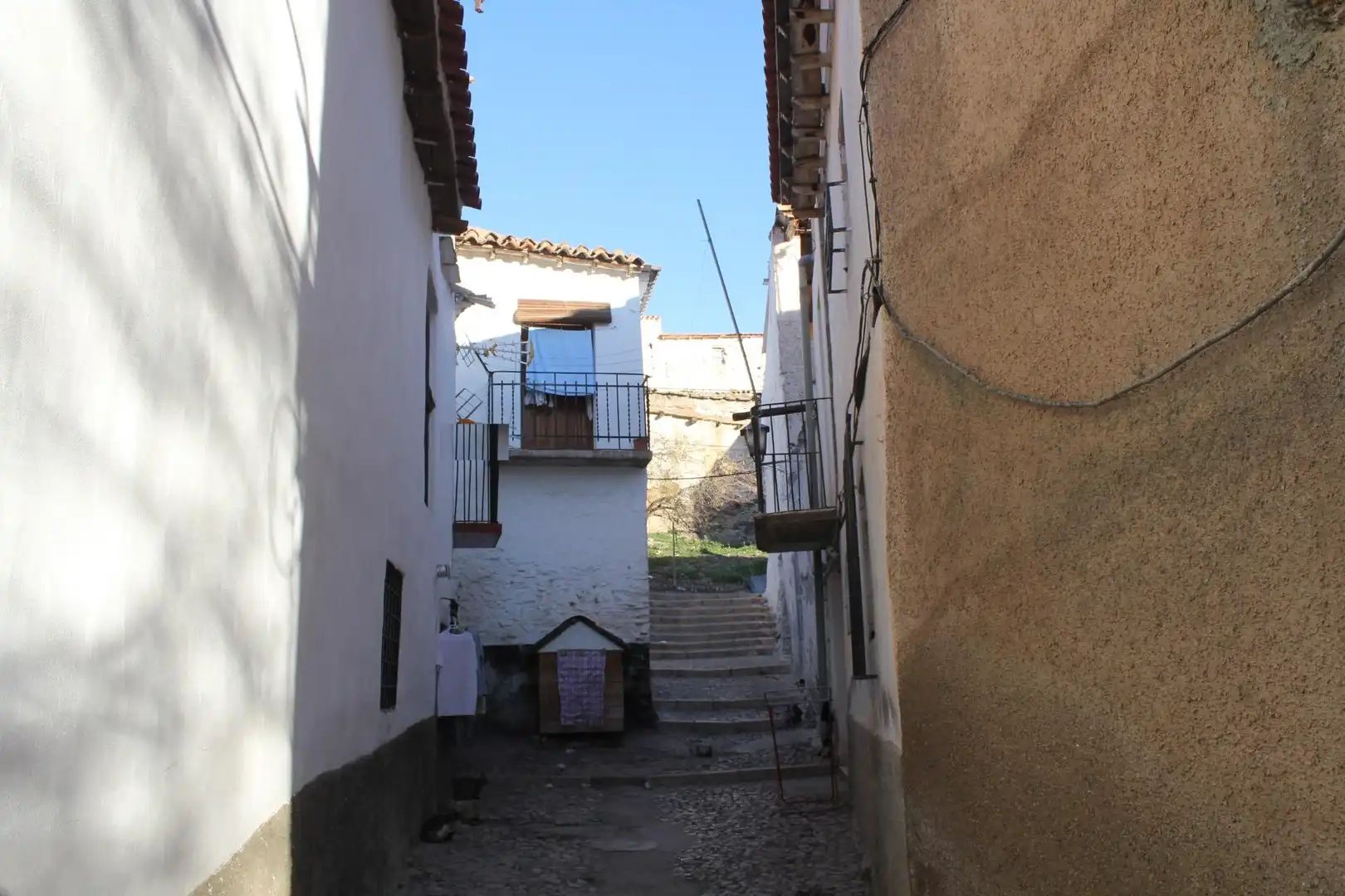 Vista exterior de Casa adosada en venta en Alquife