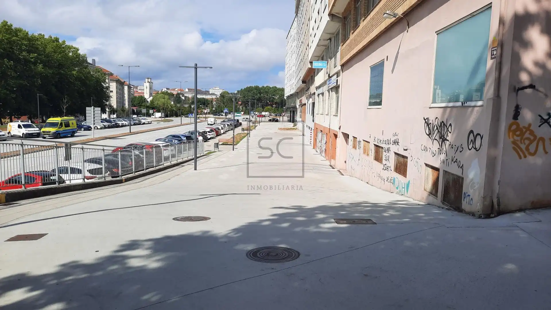 Außenansicht von Wohnung zum Verkauf in Ferrol mit Heizung und Abstellraum