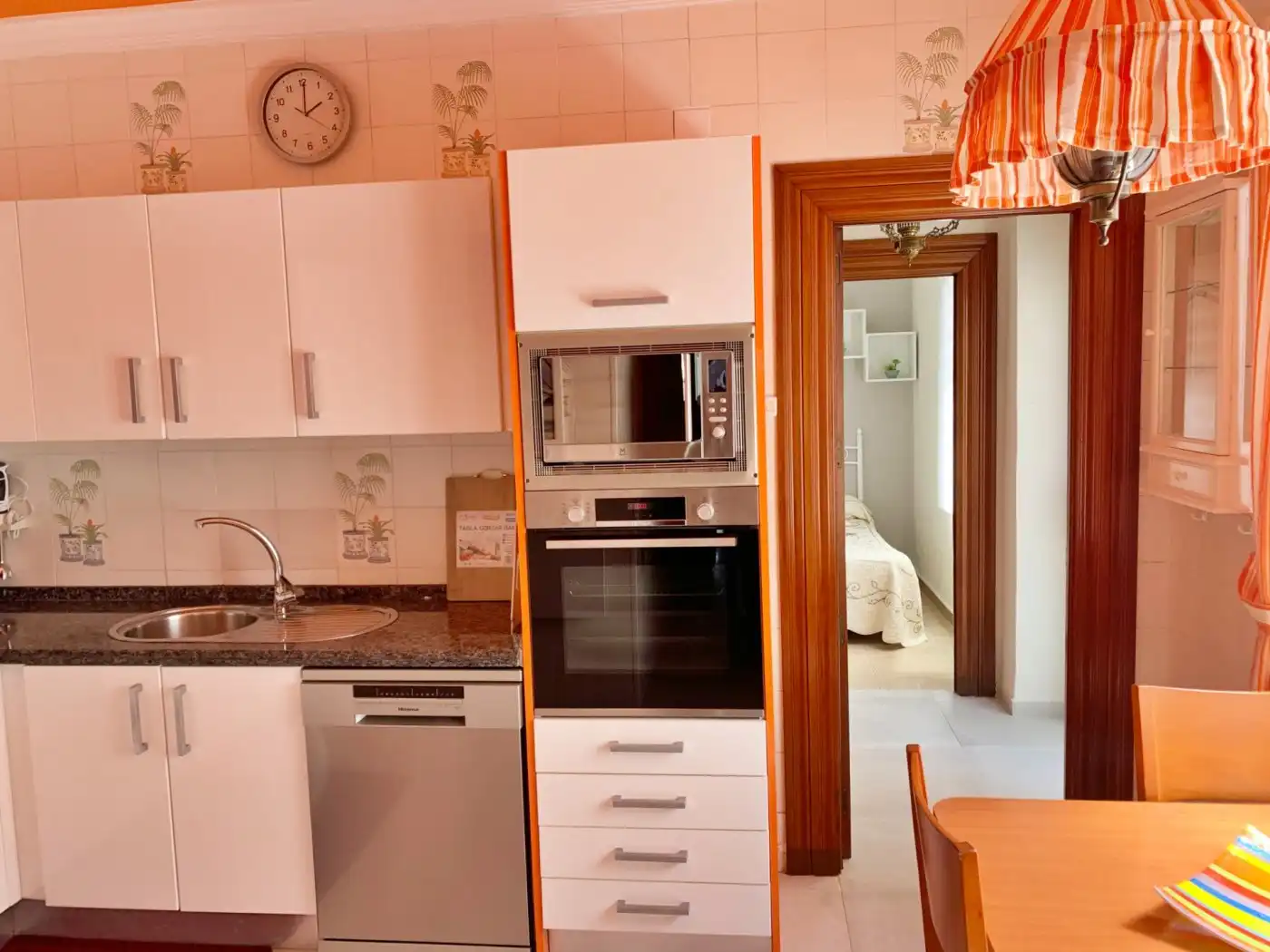Cocina de Piso de alquiler en Málaga con Aire acondicionado, Calefacción y Amueblado