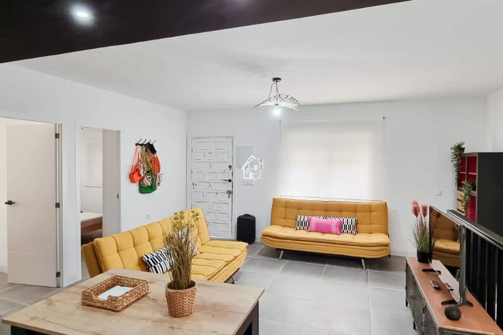 Sala d'estar de Casa o xalet de lloguer en Torrevieja amb Aire condicionat, Terrassa i Moblat