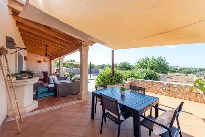 Terrassa de Finca rústica en venda en Felanitx amb Aire condicionat, Jardí privat i Terrassa