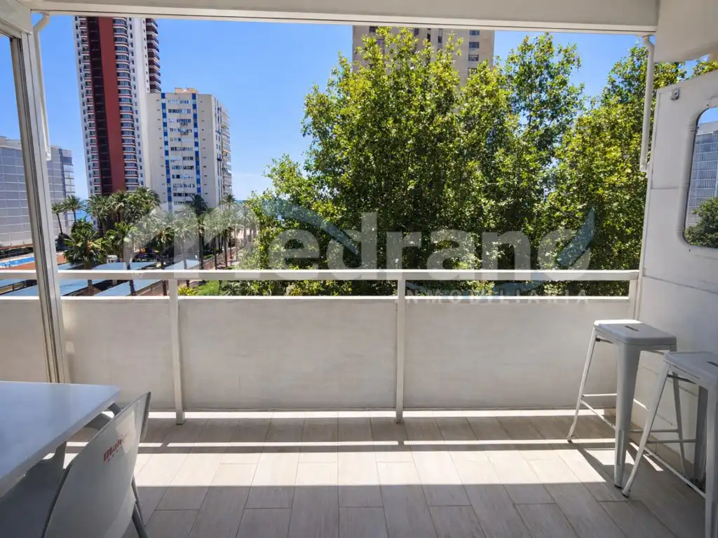 Terrasse von Wohnungen zum Verkauf in Benidorm mit Klimaanlage und Terrasse