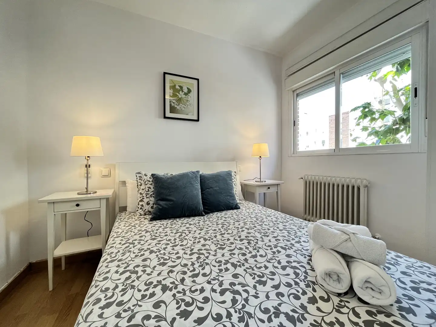 Habitación de Piso de alquiler en Madrid con Aire acondicionado, Terraza y Amueblado