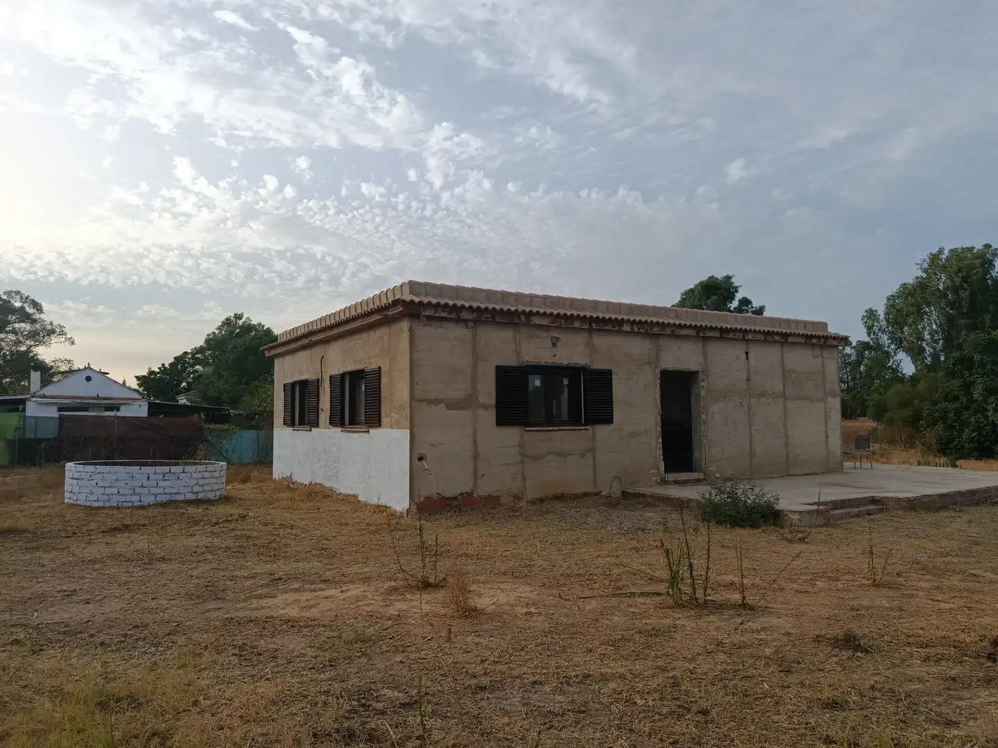 Vista exterior de Finca rústica en venda en Hinojos amb Terrassa